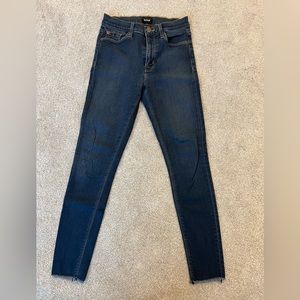 Hudson Barbara High Rise Super Skinny Ankle Jeans